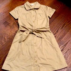 Cat & Jack sz 8 safari style dress
